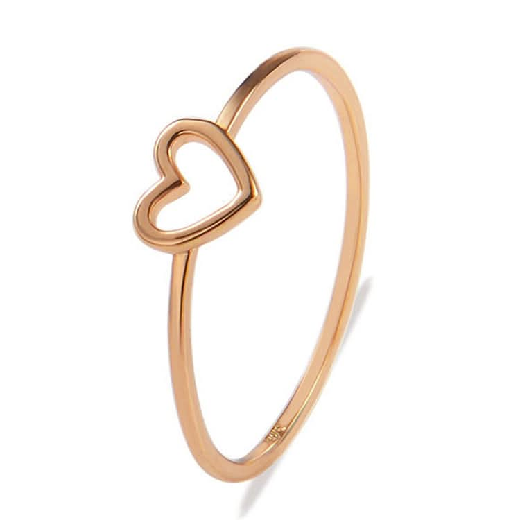 Fashion Heart Shaped Wedding Ring for Woman Reluova