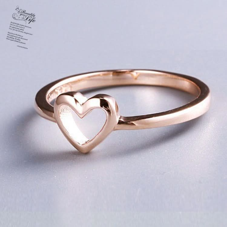 Fashion Heart Shaped Wedding Ring for Woman Reluova