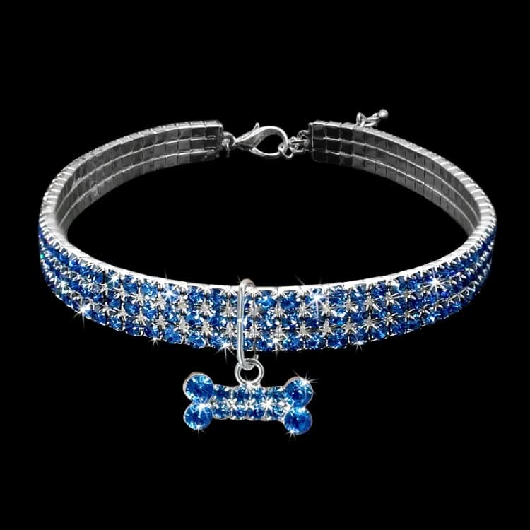 Bling Rhinestone Dog Collar Crystal Puppy Chihuahua Pet Dog Collars Leash For Small Dogs Mascotas Accessories - Reluova