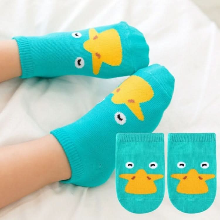 3 Pairs Small Infant Socks Little Ears Cotton Socks Kids Baby Cartoon Pattern Anti-slip Socks-Reluova