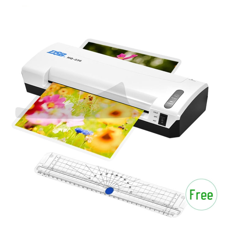 DSB HQ236 Laminator A4 File Laminating Machine Photo Sealing Machine Cold Laminating Thermoplastic Machine with Paper Trimmer Cutter My Store