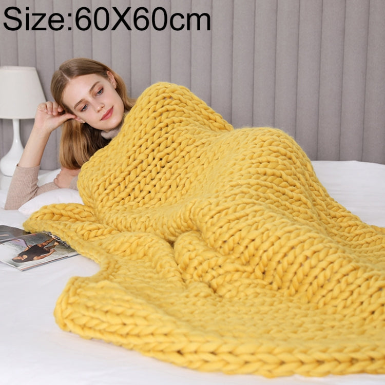 Fashion Handmade Knitted Wool Blanket My Store