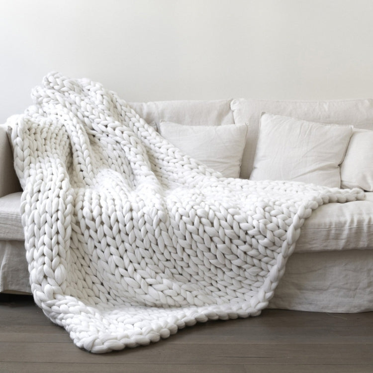 Fashion Handmade Knitted Wool Blanket My Store