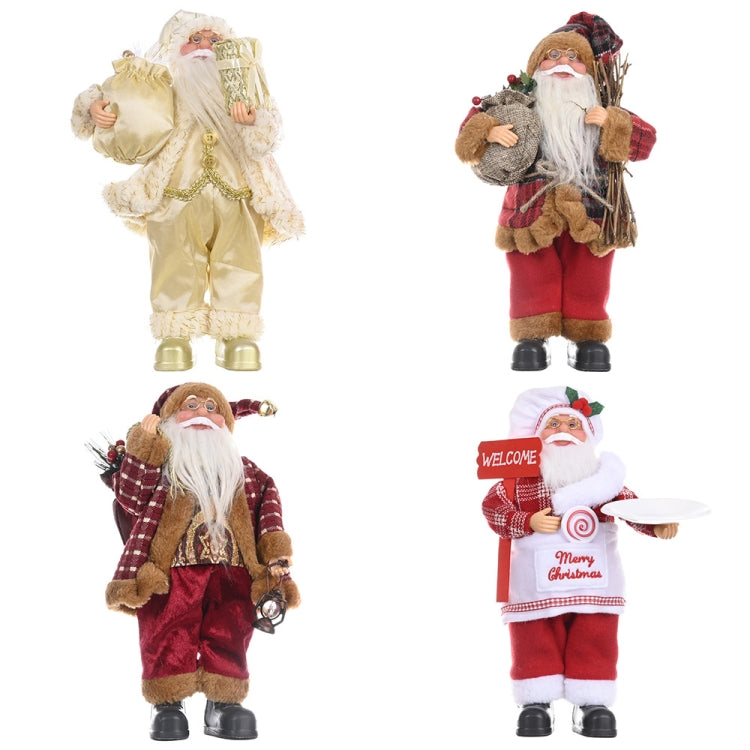 Christmas Decoration Standing Santa Claus Doll Christmas Backpack Old Man Doll Ornaments My Store