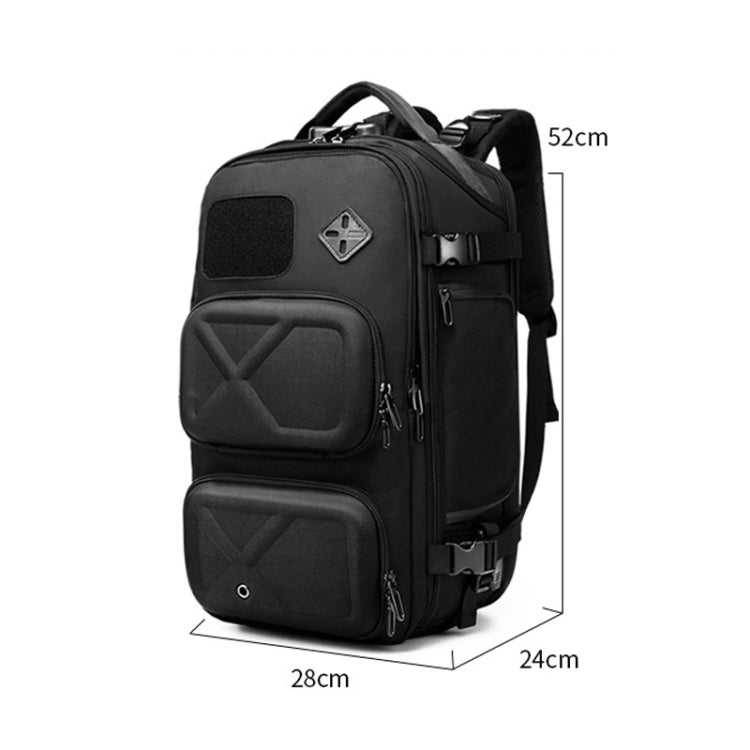 Ozuko 9309 Multifunctional Anti-theft Large Capacity Waterproof Outdoor Travel Backpack with External USB Charging Port