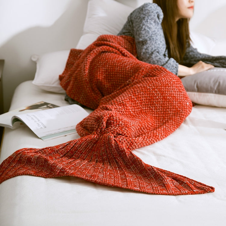 Mermaid Tail Blanket For Adult Super Soft Sleeping Knitted Blankets My Store