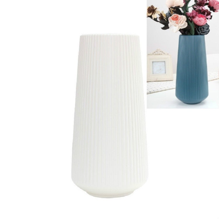 Simple Plastic Vase Dry and Wet Flower Arrangement Container My Store