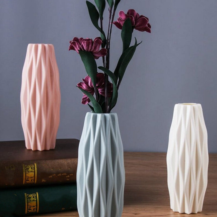 3 PCS Plastic Vase Creative Camellia Decoration Wet and Dry Flower Vase My Store