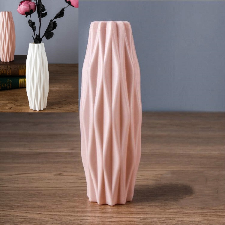 3 PCS Plastic Vase Creative Camellia Decoration Wet and Dry Flower Vase My Store