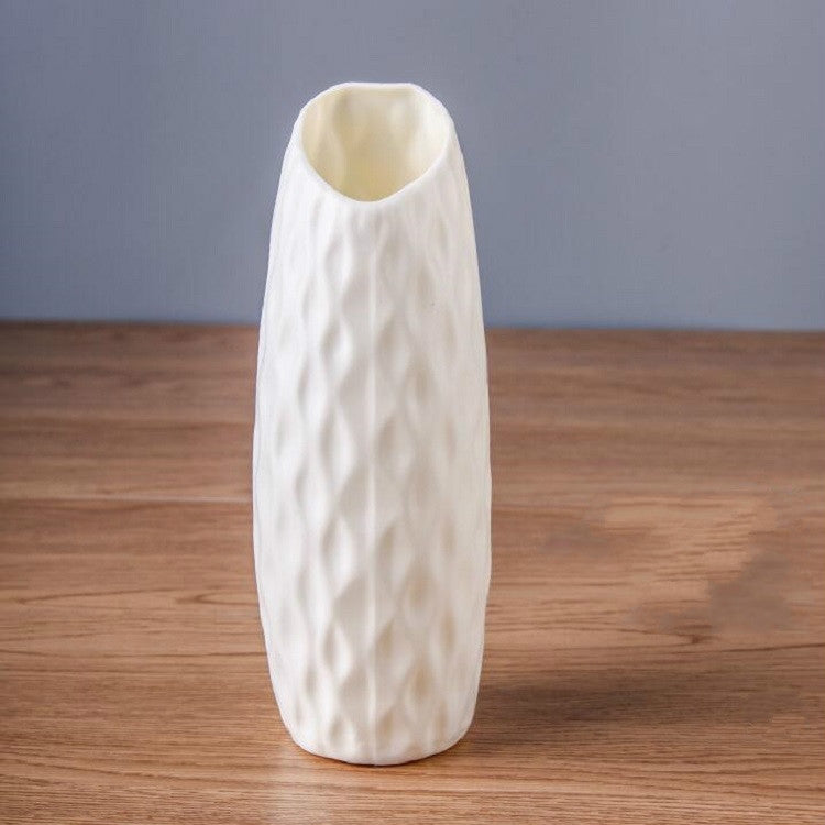 Creative Drop-resistant Plastic Vase Home Table Decoration