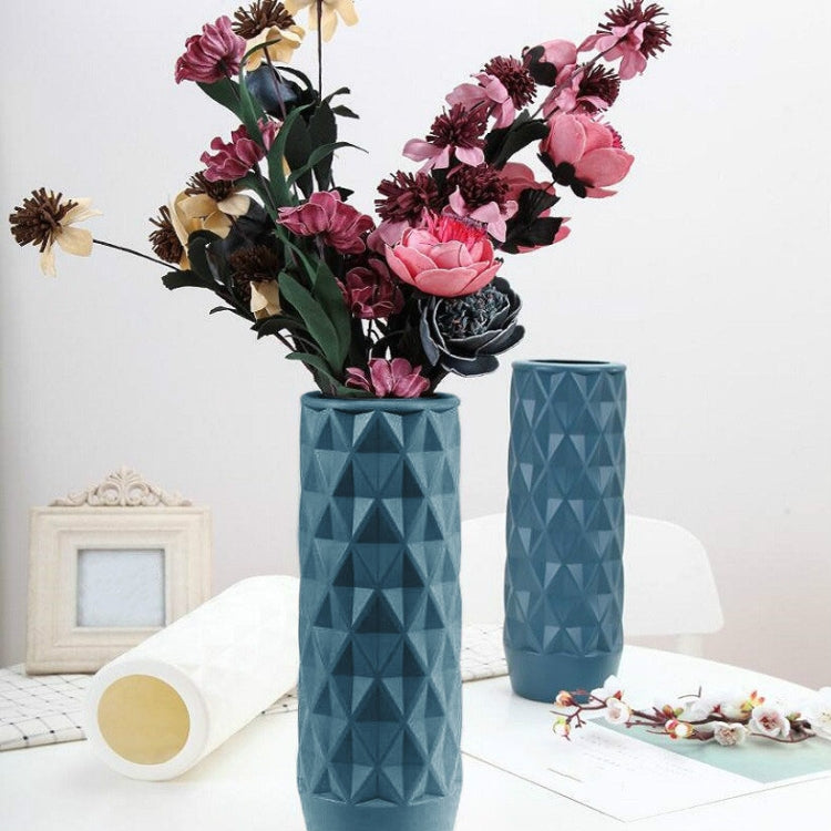 Flower Arrangement Container Creative Straight Vase Plastic Home Decoration My Store