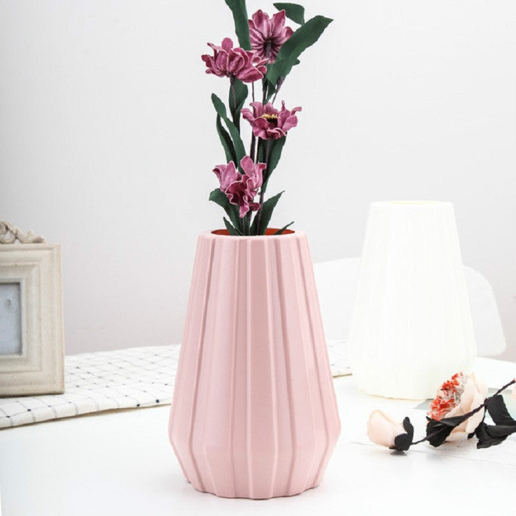 2 PCS Creative Flower Decoration of Plastic Vase Flower Arrangement Container-Reluova