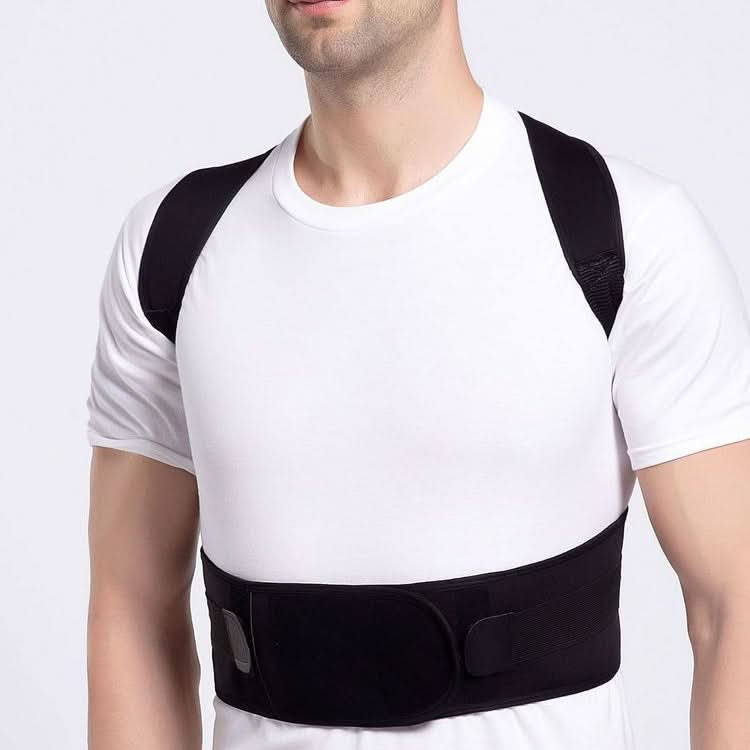 Male Female Adjustable Magnetic Posture Corrector Corset Back Men Brace Back Shoulder Belt Lumbar Support Straight Reluova