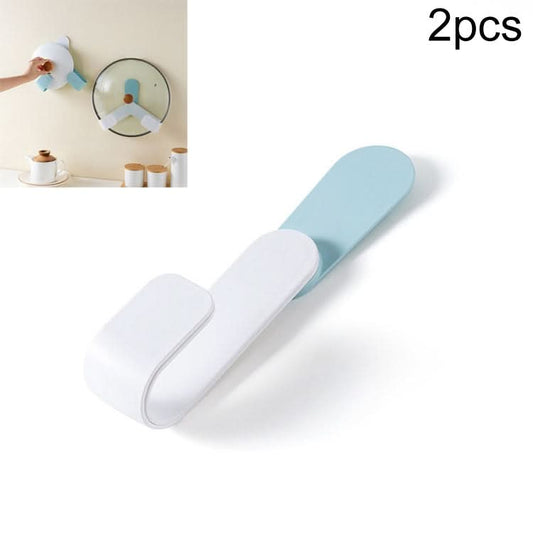 2 PCS Kitchen Wall-mounted Free-punch Lid Cutting Board Storage Rack-Reluova