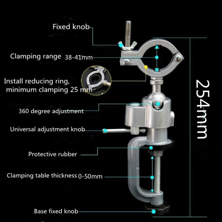 Special Aluminum Alloy Electric Grinder Bracket For Electric Drill