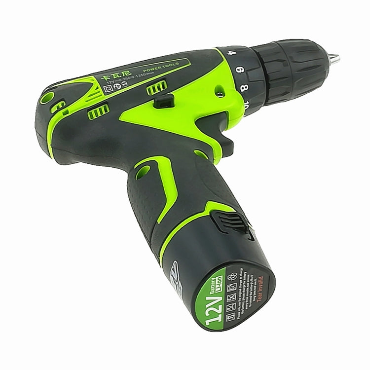 DZ033 12V Electric Screwdriver Lithium Battery Rechargeable Multi-function Cordless Electric Drill Power Tools