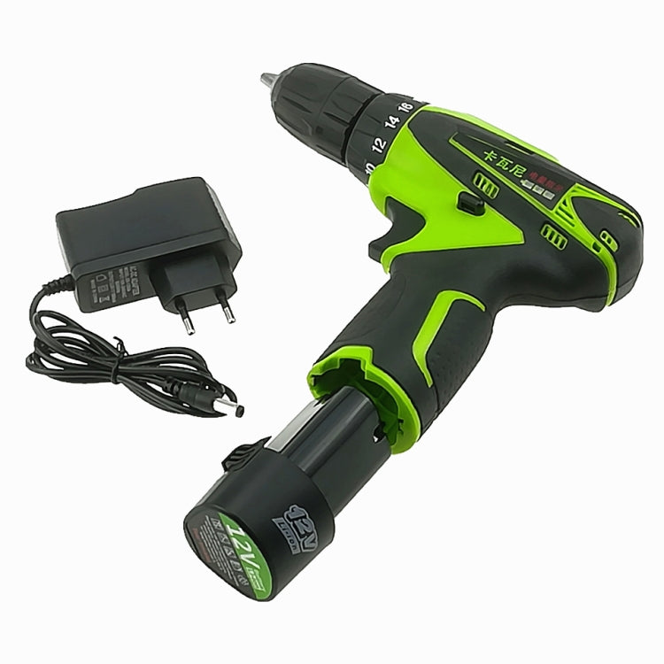 DZ033 12V Electric Screwdriver Lithium Battery Rechargeable Multi-function Cordless Electric Drill Power Tools