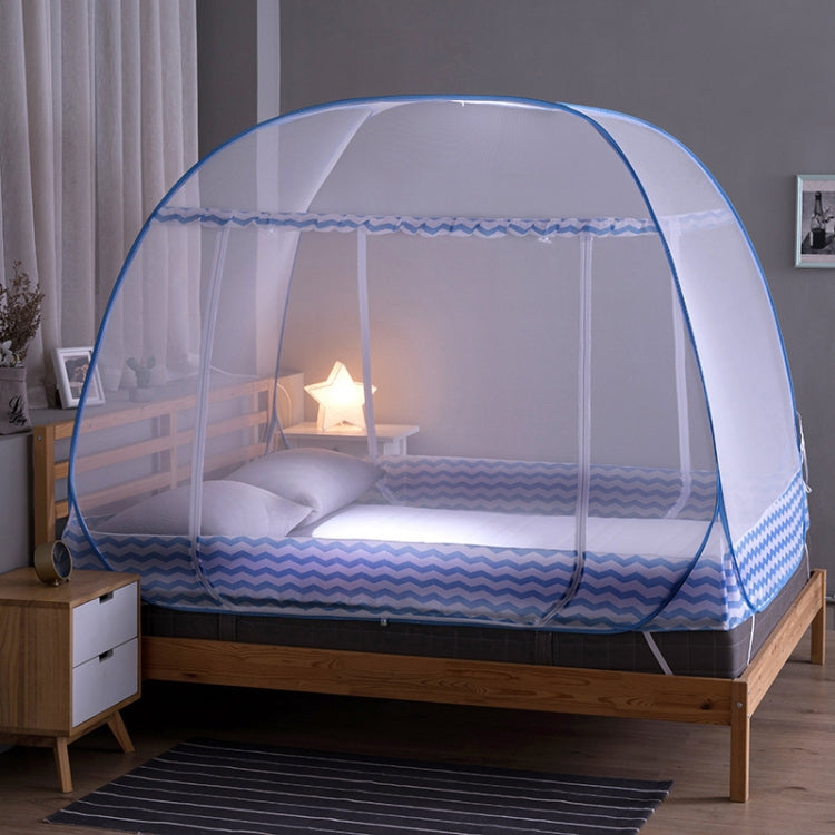 Zipper Double Door Free Installation Wire Yurt Foldable Mosquito Net My Store