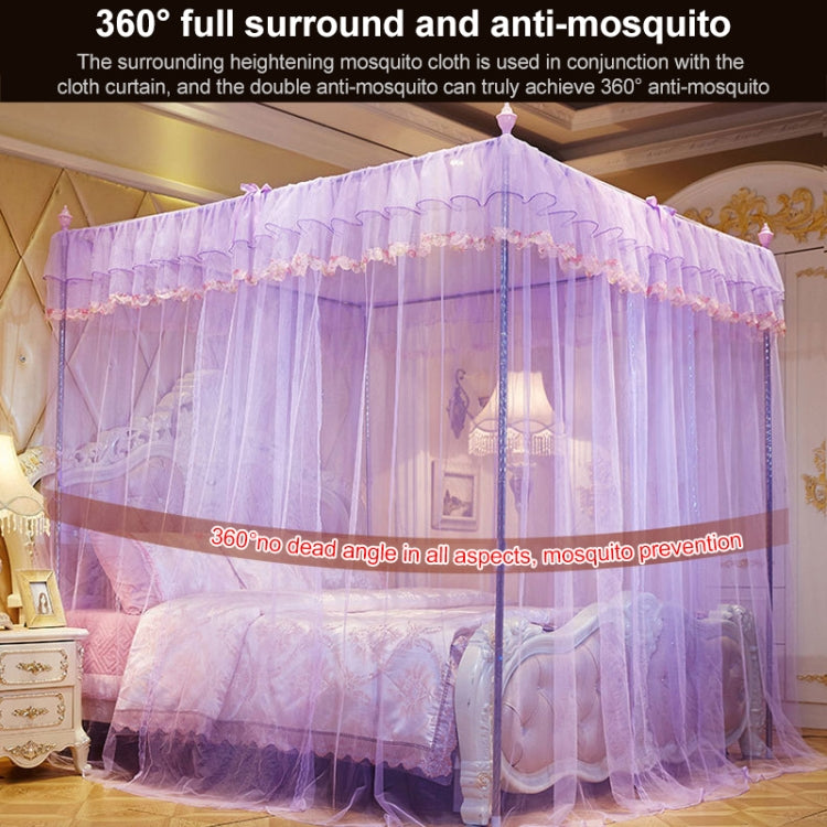 Palace Style Encryption Floor-standing Stainless Steel Three-door Mosquito Net, Series 2 My Store