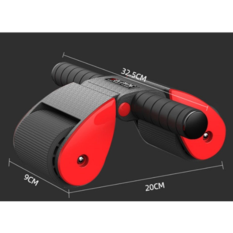 Lang Bo Folding Abdominal Wheel Double Wheel Fitness Wheel Reluova