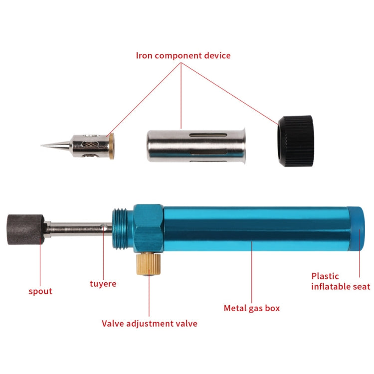 Hot Air Gun Multi-function Adjustable Temperature Gas Soldering Iron Cordless Welding Pen My Store