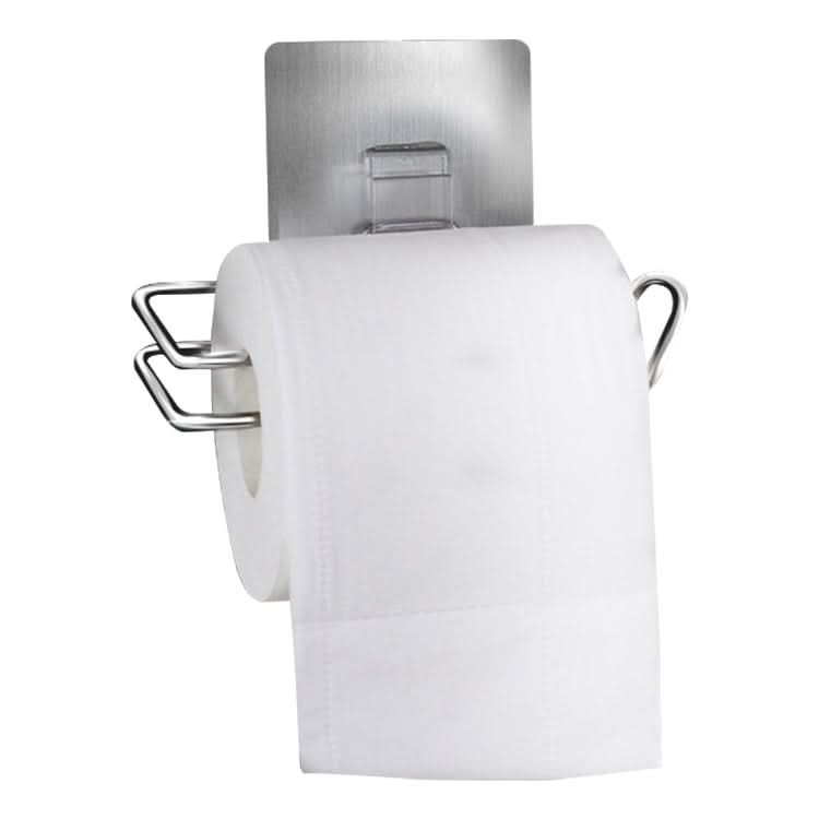 Repeatedly Reusable Punching-Free Stainless Steel Tissue Holder With Strong Traceless Hook Attachment