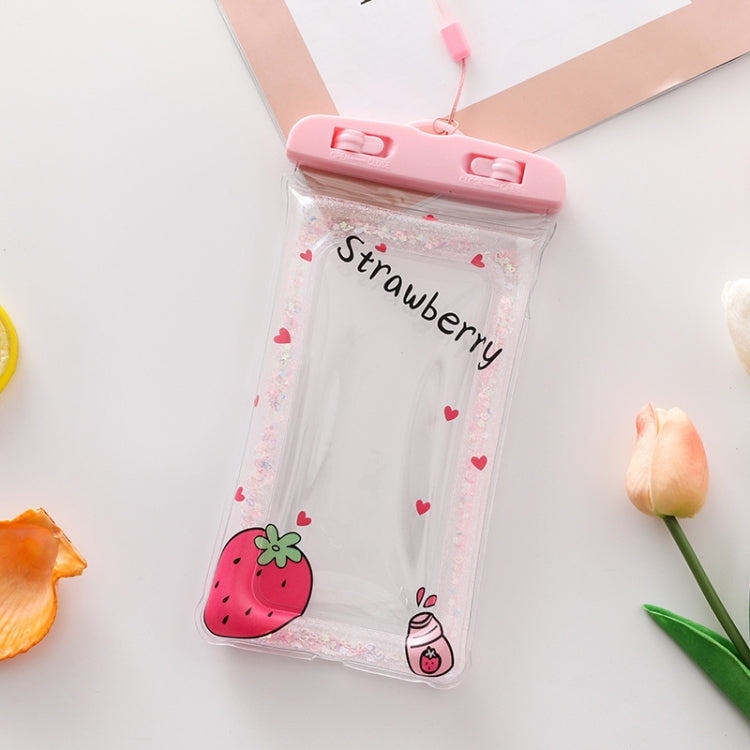 Cartoon Transparent Swimming Inflatable Air Bag Floating Mobile Phone Waterproof Bag, Random Color Delivery My Store