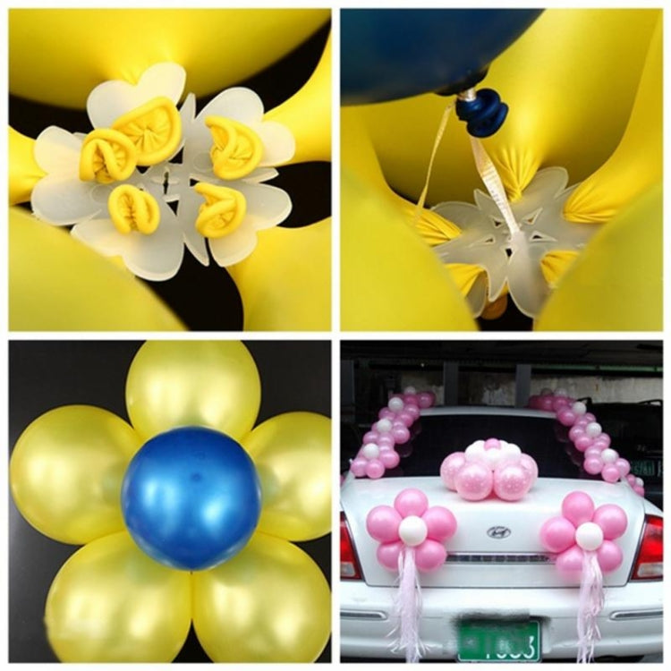 50 PCS Flower Balloons Decoration Accessories Plum Clip Practical Birthday Wedding Party Plastic Balloon Clip My Store