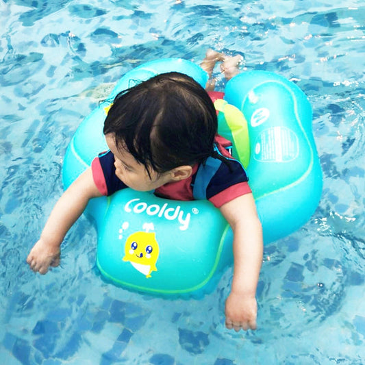 Cooldy Infant and Children Swimming Ring Swimming Supplies Inflatable Life Buoy