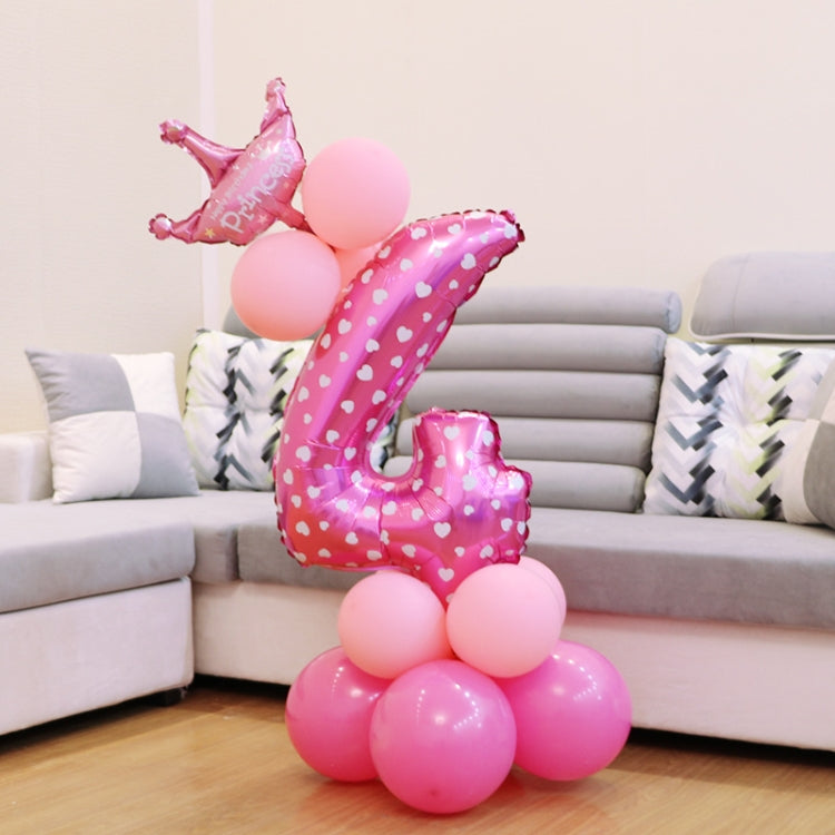 Number Foil Balloon Happy Birthday Decoration My Store