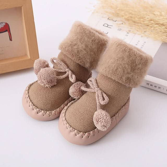 Winter Baby Warmer Floor Socks Anti-Slip Baby Step Socks Reluova