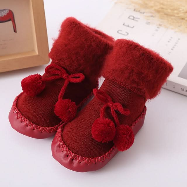 Winter Baby Warmer Floor Socks Anti-Slip Baby Step Socks Reluova