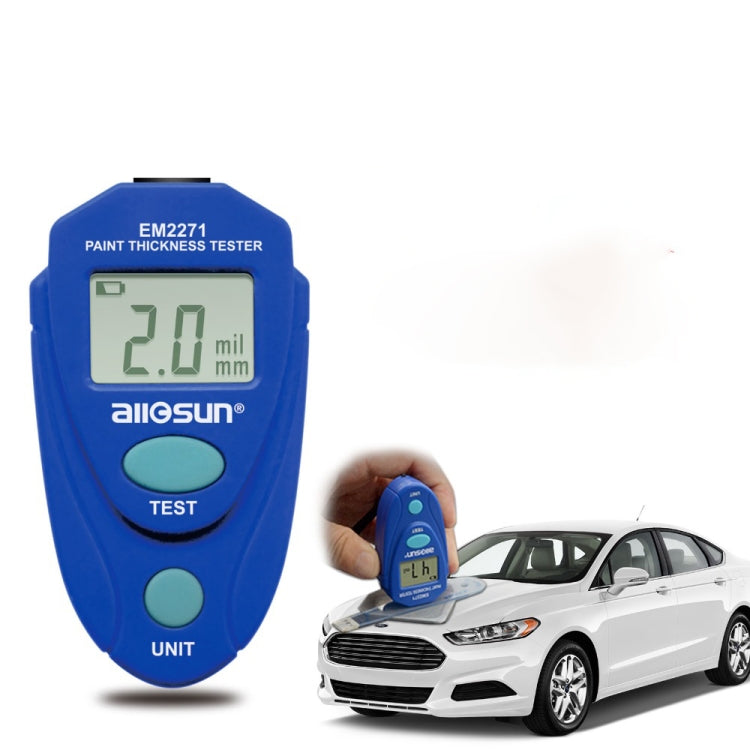 EM2271 Mini Digital Display Car Paint Coating Thickness Gauge Tester My Store