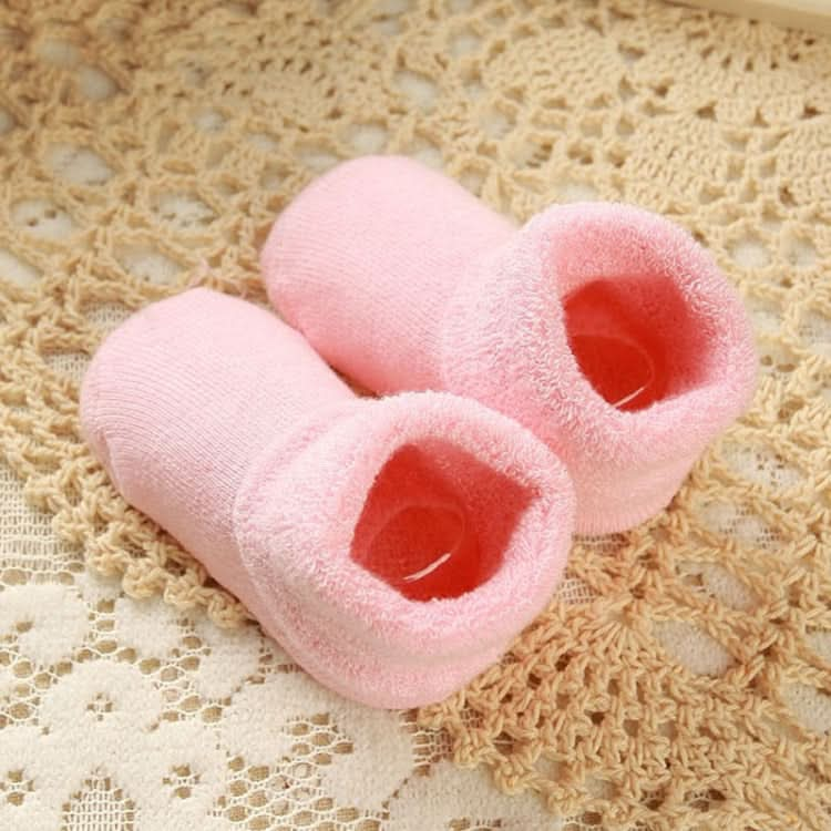 3 Pairs Cotton Baby Socks Thicken Warm Newborn Anti Slip Floor Sock-Reluova