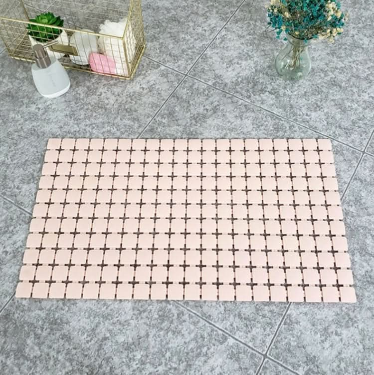 Bathroom Anti-slip Mat Shower Anti-fall Massage Foot Mat Random Color Delivery