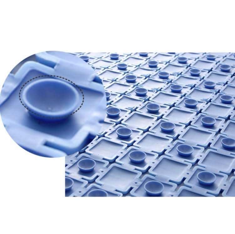 Bathroom Anti-slip Mat Shower Anti-fall Massage Foot Mat Random Color Delivery Reluova