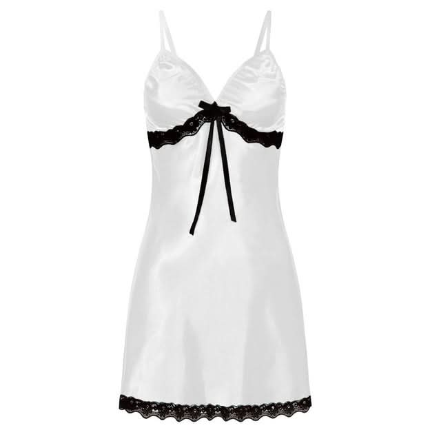 Sling Lace Sexy Perspective Lingerie Nightdress