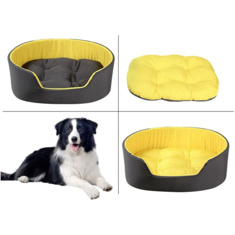 Two-Color Washable Comfortable Pet Nest with Cushion - Reluova