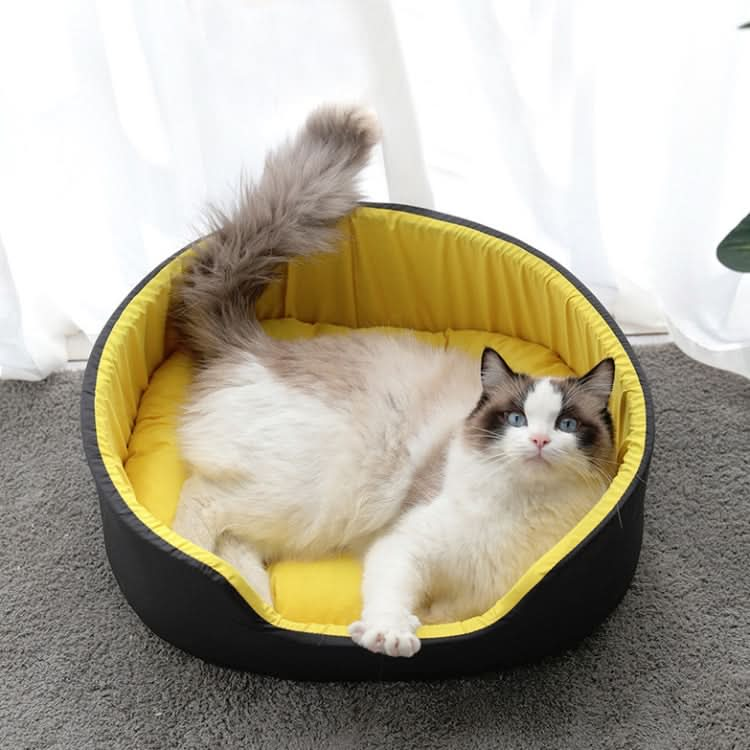 Two-Color Washable Comfortable Pet Nest with Cushion - Reluova