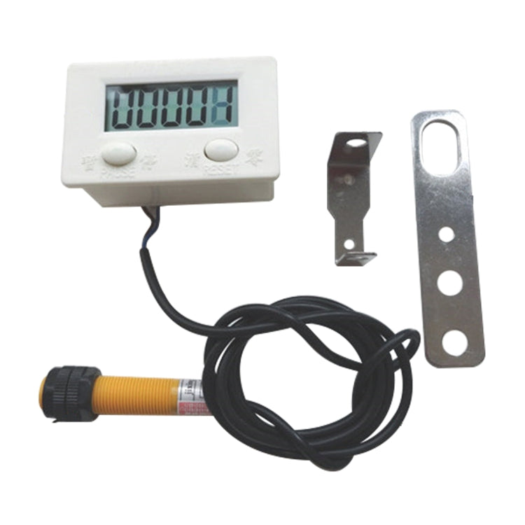 LCD Digital Display Punch Magnetic Induction Reciprocating Rotary Electronic Counter My Store