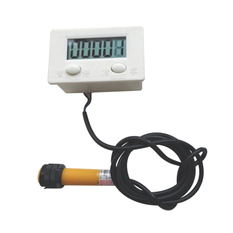 LCD Digital Display Punch Magnetic Induction Reciprocating Rotary Electronic Counter My Store