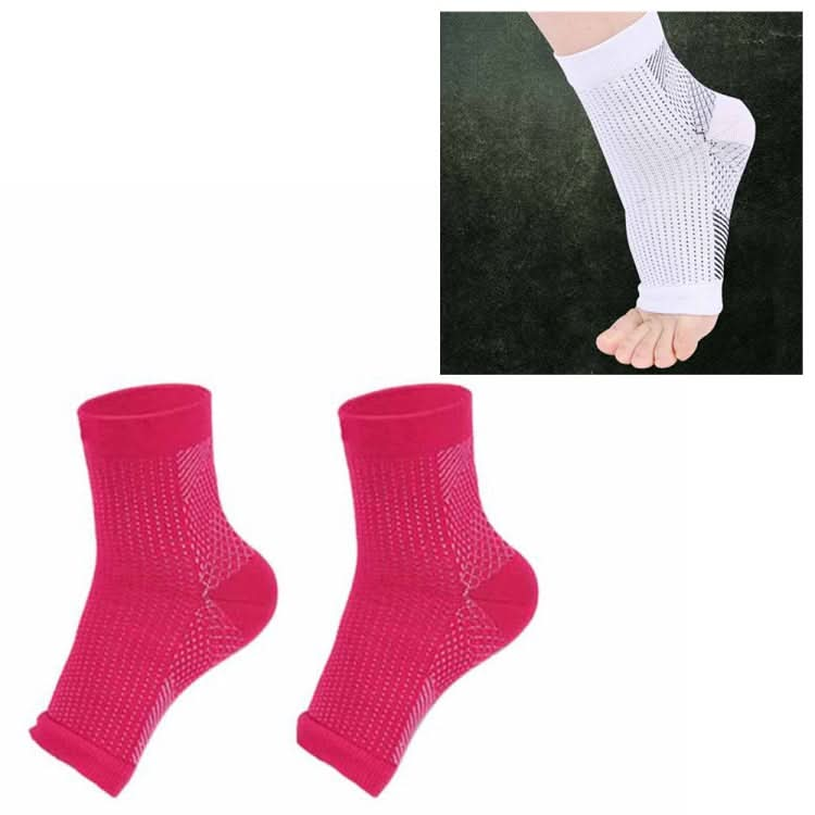 Adult Running Cycle Basketball Sports Outdoor Foot Angel Anti Fatigue Compression Foot Sleeve Sock Reluova