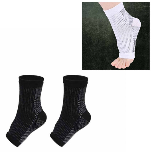 Adult Running Cycle Basketball Sports Outdoor Foot Angel Anti Fatigue Compression Foot Sleeve Sock Reluova