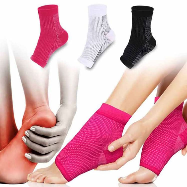 Adult Running Cycle Basketball Sports Outdoor Foot Angel Anti Fatigue Compression Foot Sleeve Sock Reluova