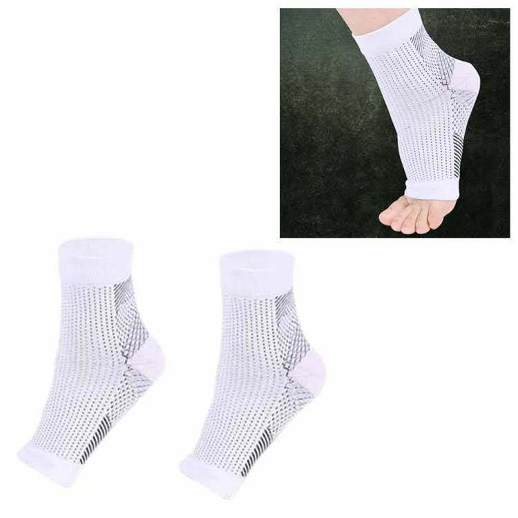 Adult Running Cycle Basketball Sports Outdoor Foot Angel Anti Fatigue Compression Foot Sleeve Sock Reluova