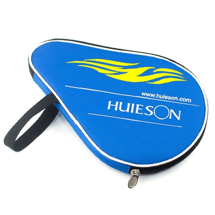 HUIESON HS-PT-H02 Gourd-shaped Zipper Oxford Cloth Single Table Tennis Racket with Ball Bag, Size: 30x20.5cm Reluova