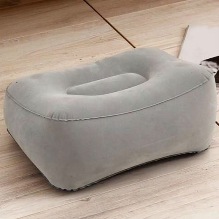 Travel Portable Inflatable Foot Rest Pilllow Mat Pad