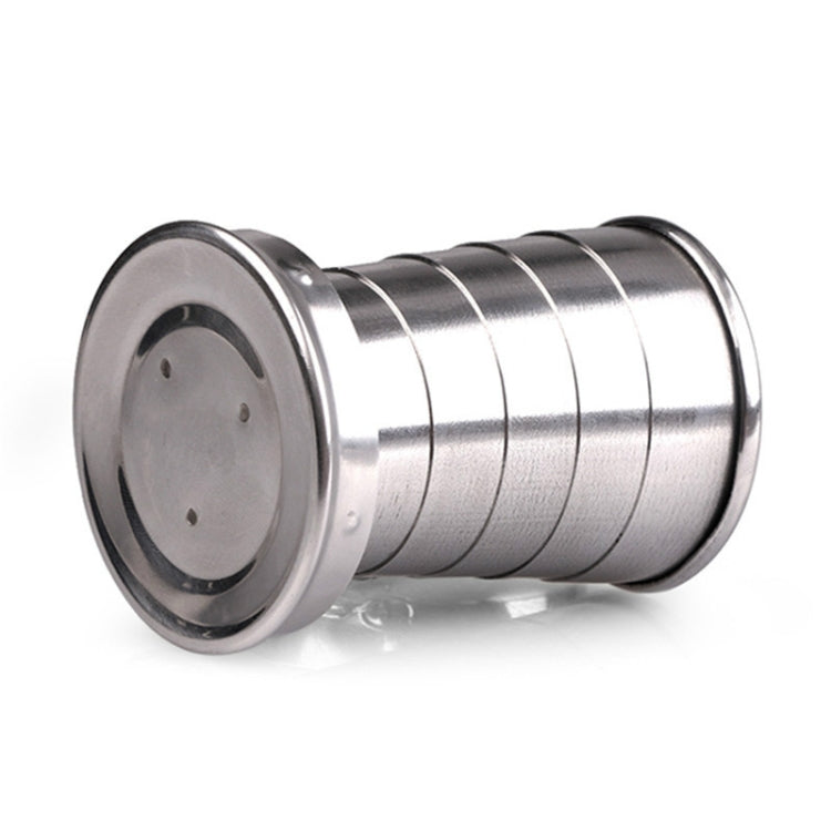 Stainless Steel Camping Folding Cup Traveling Outdoor Camping Hiking Mug Portable Collapsible Cup Reluova