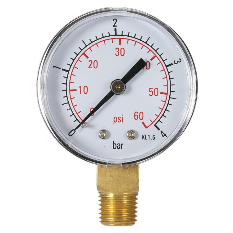 Stainless Steel Shockproof Pool Filter Hydraulic Pressure Gauge My Store