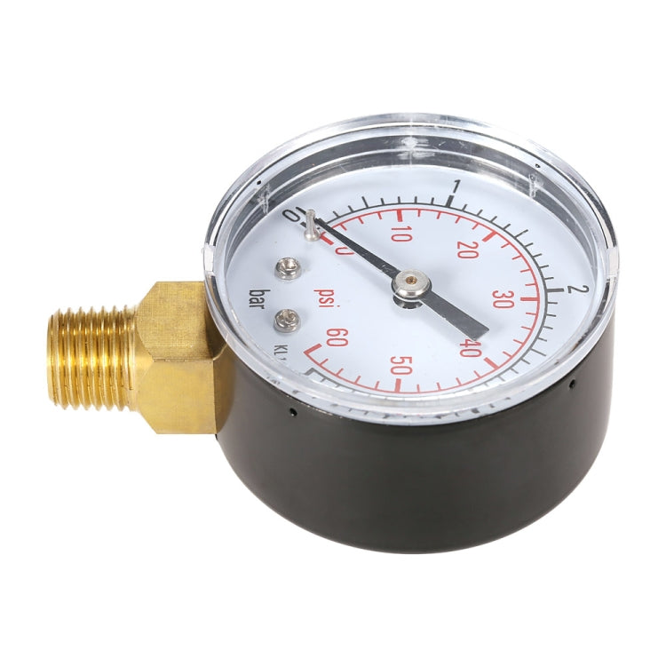 Stainless Steel Shockproof Pool Filter Hydraulic Pressure Gauge My Store